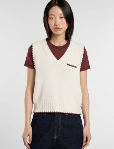 Pullover senza maniche Dickies - egret