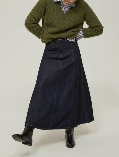 Gonna in jeans Pennyblack - blu scuro