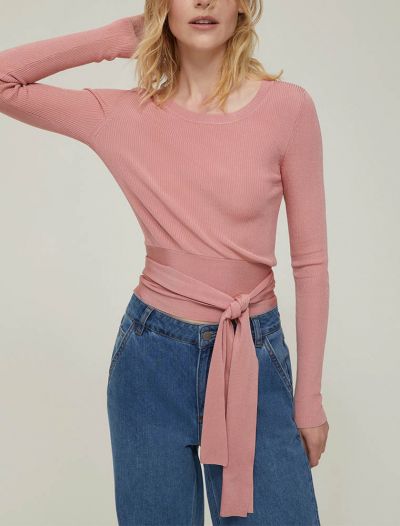 Maglia manica lunga Pennypink - quarzo
