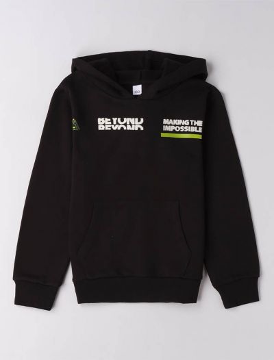 Maglia in felpa I Do - nero