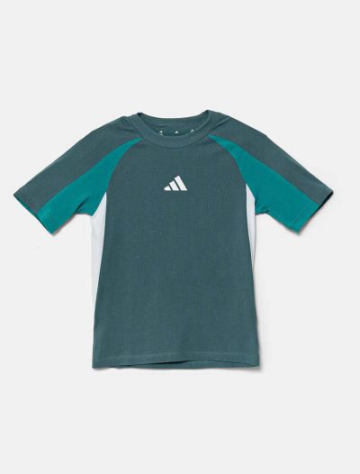 T-shirt manica corta sportiva Adidas - verde