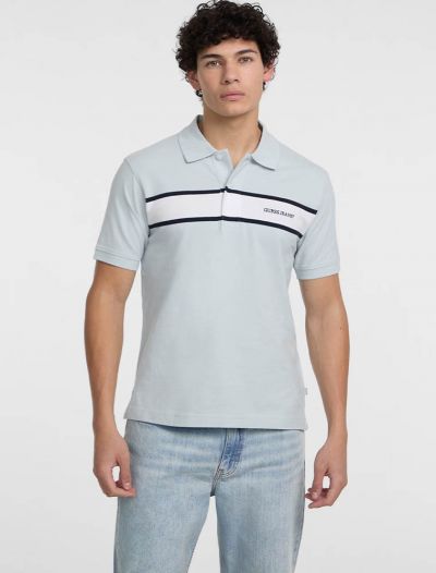 Polo manica corta Guess Jeans - azzurro