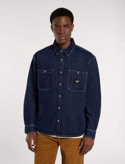 Camicia manica lunga casual Dickies - denim