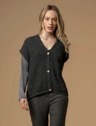 Pullover senza maniche Kocca - grigio scuro