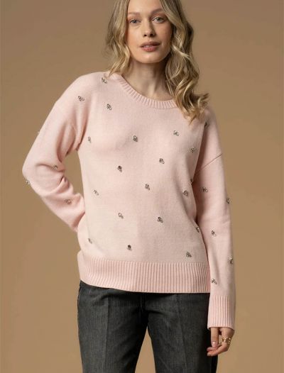Maglia manica lunga Kocca - rosa polvere