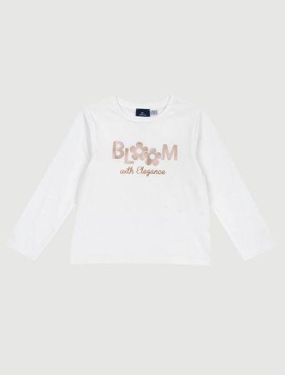 T-shirt manica lunga Chicco - panna