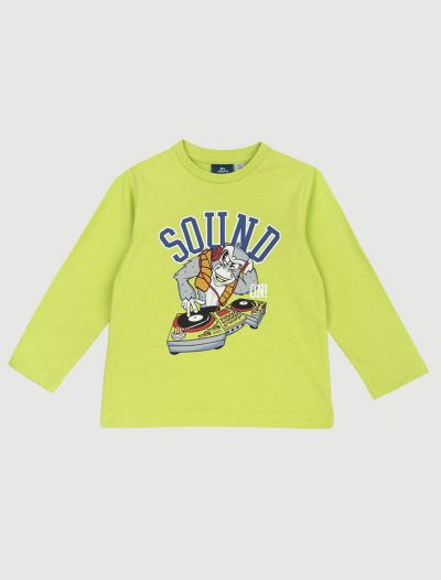 T-shirt manica lunga Chicco - lime