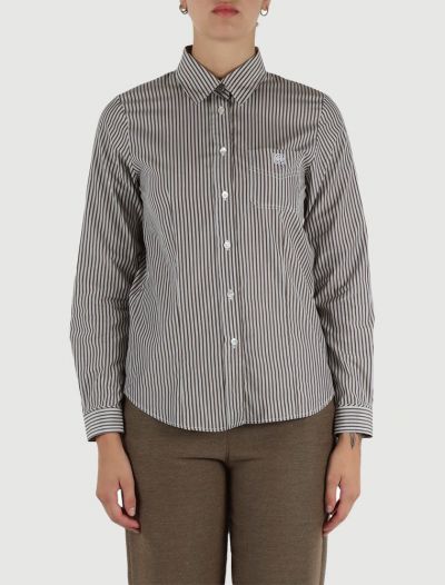 Camicia manica lunga Marella - marrone