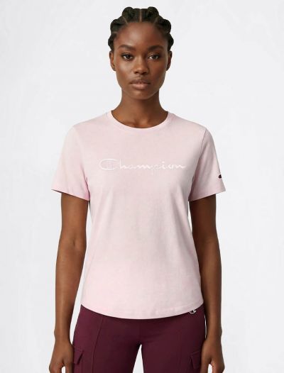 T-shirt manica corta sportiva Champion - rosato