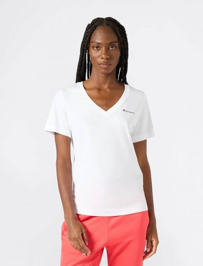 T-shirt manica corta sportiva Champion - white