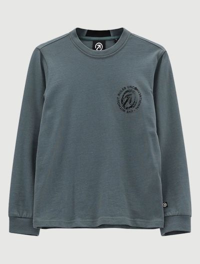 T-shirt manica lunga sportiva Uncoventional - pino