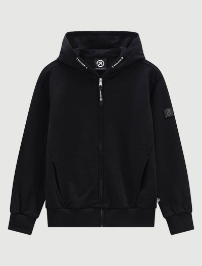 Felpa sportiva aperta Uncoventional - nero