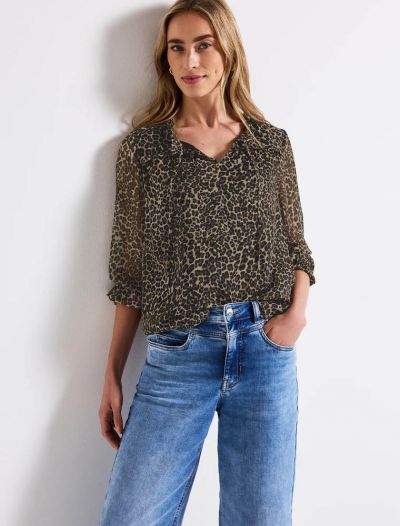 Camicia manica corta Street One - maculata