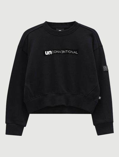 Felpa sportiva Uncoventional - nero