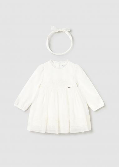 Abito elegante Mayoral - ecru