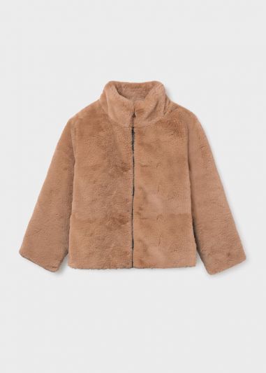 Pelliccia eco Mayoral - cammello