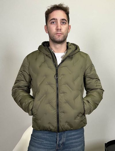 Giubbino imbottito Antartica - verde militare
