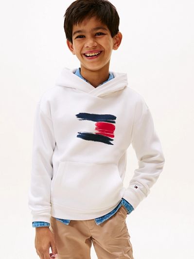 Maglia in felpa Tommy Hilfiger - white