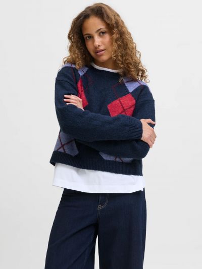 Pullover manica lunga Jjxx - blu