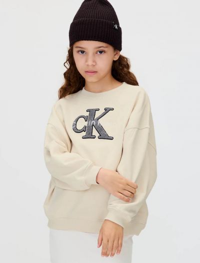 Maglia in felpa Calvin Klein - gray