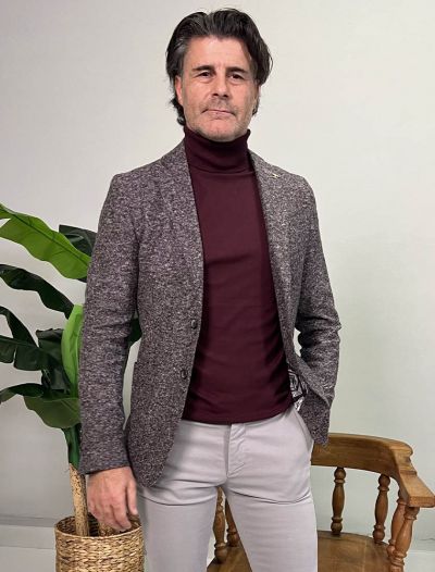 Giacca Havana - grigio bordeaux