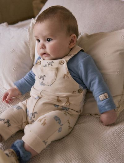 Completo 2 pezzi Newborn - blue