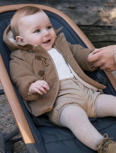 Giaccone Newborn - terra