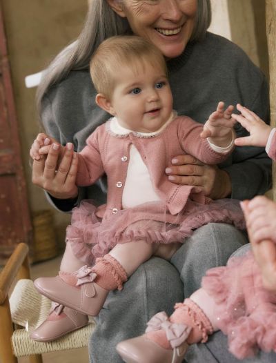 Completo 3 pezzi Newborn - petalo