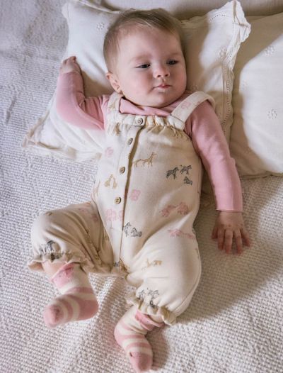 Completo 2 pezzi Newborn - orchidea