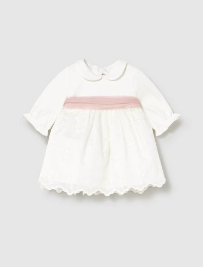 Abito elegante Newborn - ecru
