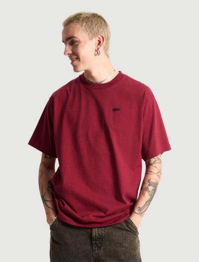 T-shirt manica corta Vans - bordeaux