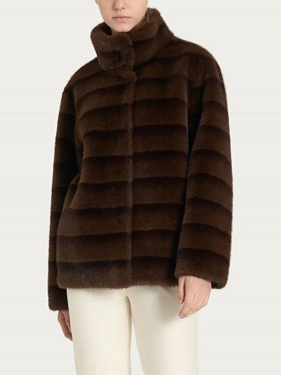 Pelliccia eco Ragno - moro