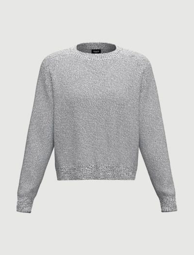Pullover manica lunga Emme - grigio