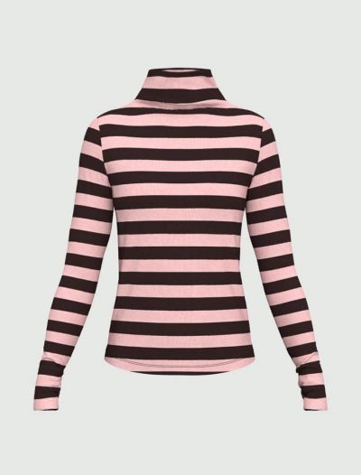 Maglia manica lunga Emme - rosa marrone