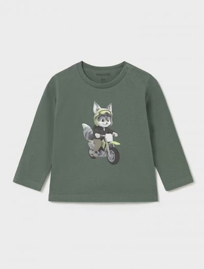 T-shirt manica lunga Mayoral - verde