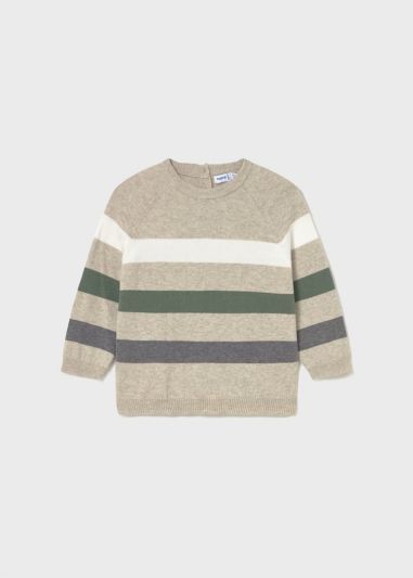 Maglia manica lunga Mayoral - panna verde