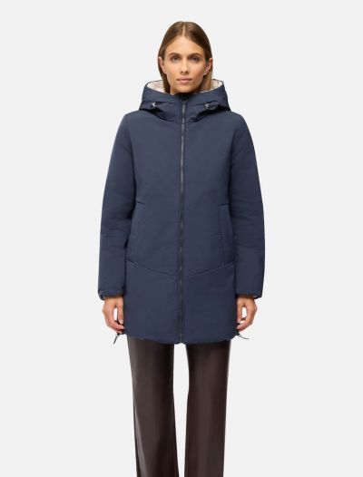 Giaccone Geox - blu beige