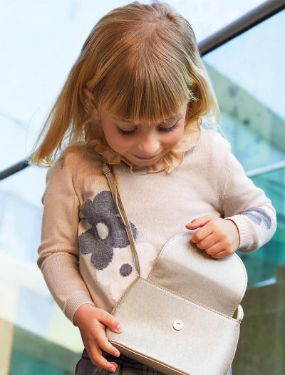 Pullover manica lunga I Do - ecru