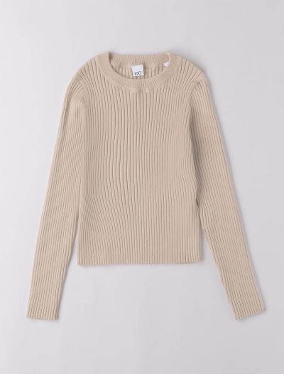 Maglia manica lunga I Do - beige