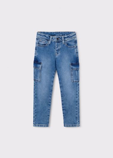 Pantalone jeans Mayoral - medium blue denim