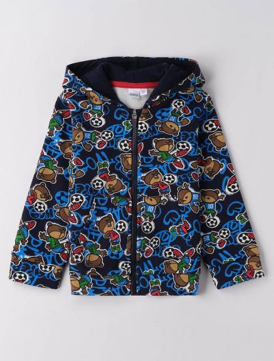 Maglia in felpa aperta I Do - fantasia