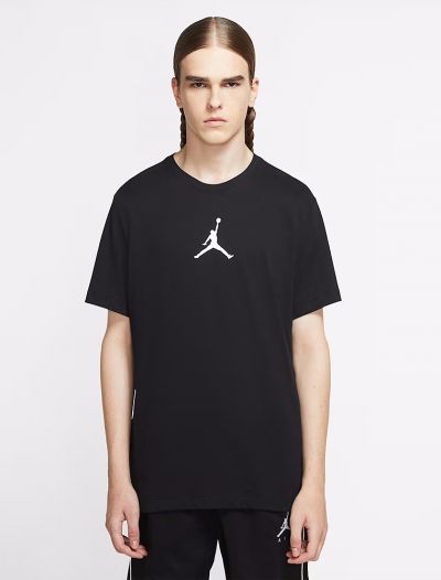 T-shirt manica corta sportiva Nike Jordan - nero
