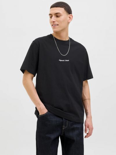 T-shirt manica corta Jack & Jones - black