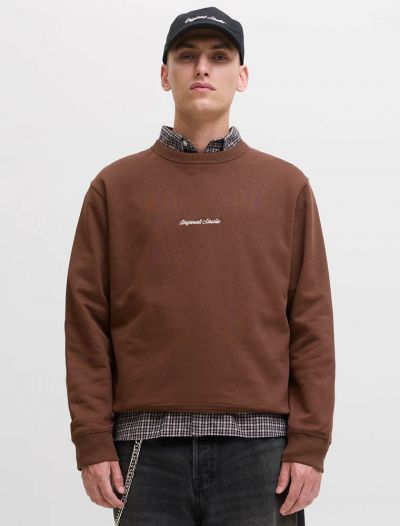 Maglia in felpa Jack & Jones - marrone