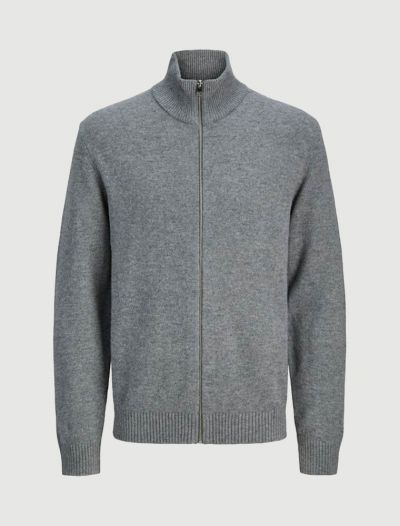 Cardigan Jack & Jones - medium grey melange