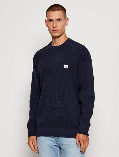 Maglia manica lunga Calvin Klein - dark blue