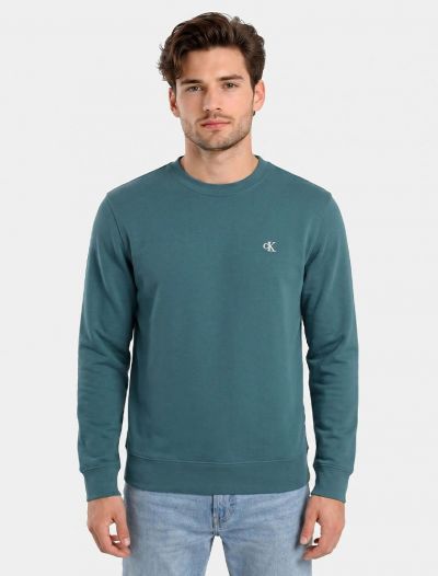 Maglia in felpa Calvin Klein - smeraldo