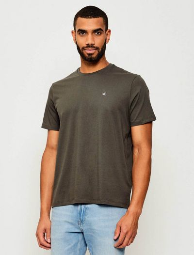 T-shirt manica corta Calvin Klein - grigio
