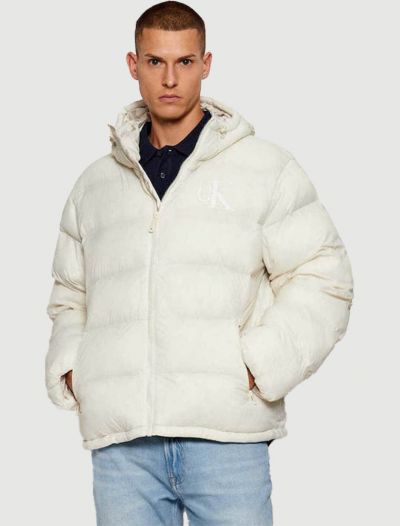 Giubbino imbottito Calvin Klein - panna