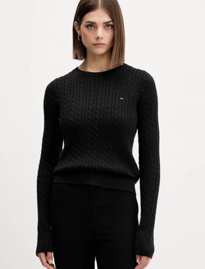 Maglia manica lunga Tommy Jeans - nero